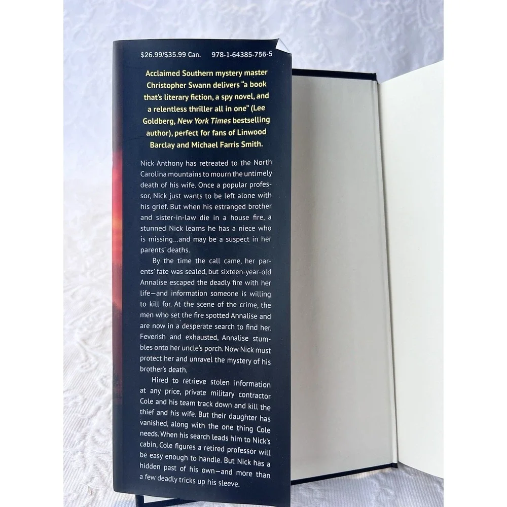 Fire in the Night : A Novel by Christopher Swann (2021, Hardcover)‎